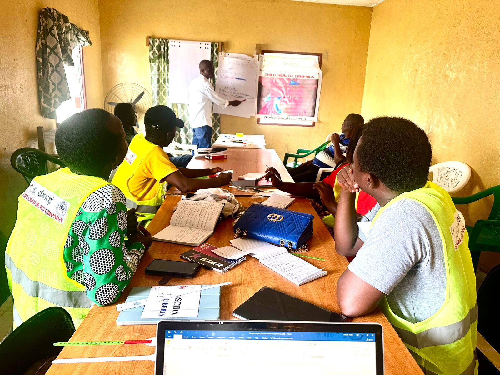 SCIDA and Nimba County Health Team Empower Community Health Volunteers to Advance Child Health in Nimba